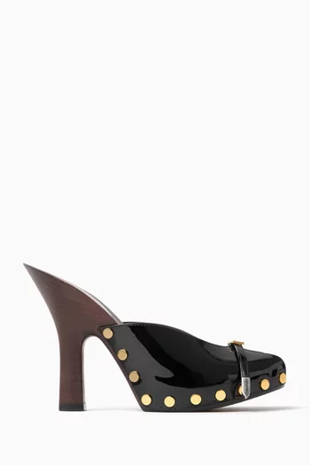 Sassi 105 Clogs in Patent Leather