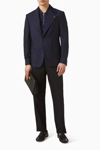 Formal Blazer in Virgin Wool