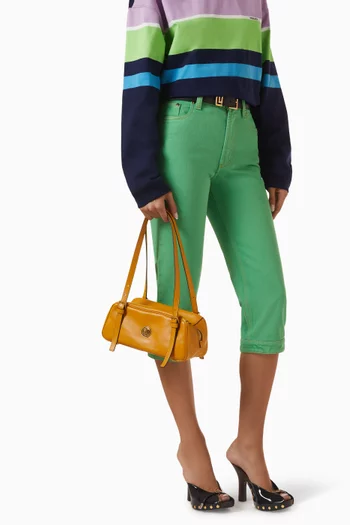 Emblème Shoulder Bag in Nappa Leather