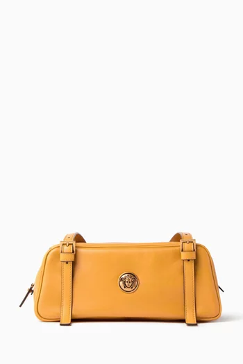 Emblème Shoulder Bag in Nappa Leather