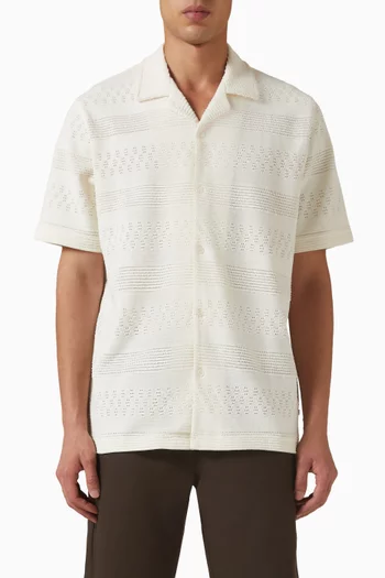 Samartin Shirt in Organic Cotton-blend