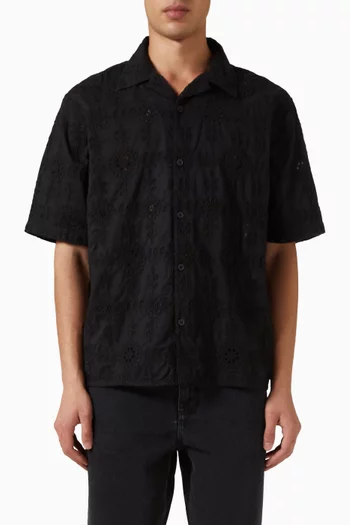 Didcot Shirt in Corded Lace