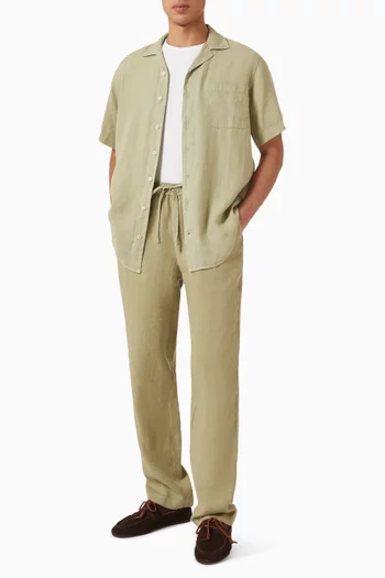 Arawak Plain Shirt in Linen