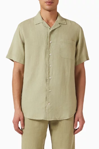 Arawak Plain Shirt in Linen