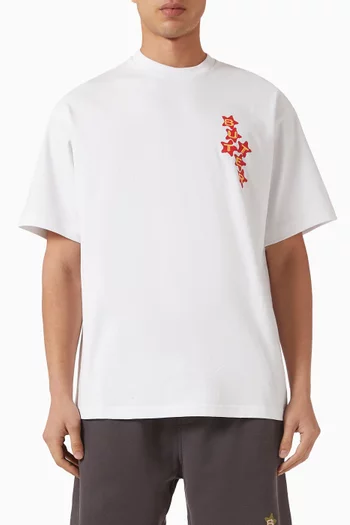 Stars T-shirt in Cotton