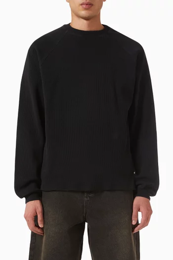 Waffle Top in Cotton