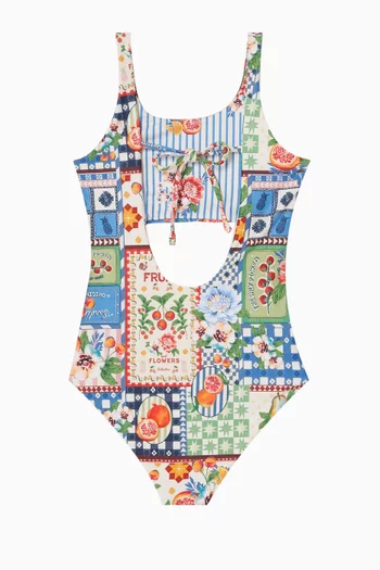 Ame Basket One-piece Swimsuit