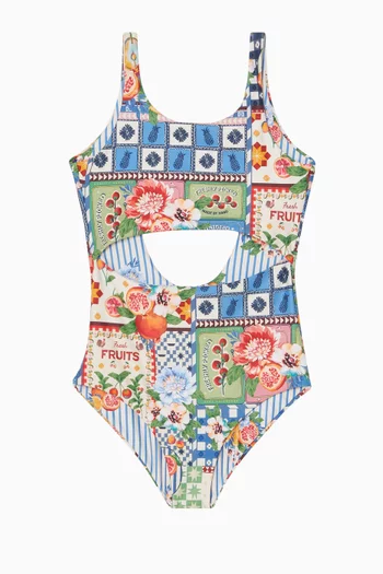 Ame Basket One-piece Swimsuit