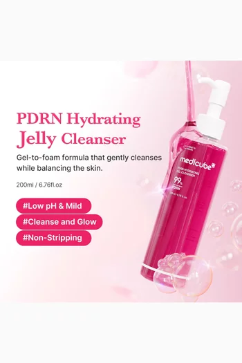 غسول جل مرطب PDRN، 200 ملل 