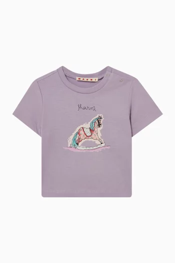 Logo T-shirt in Cotton