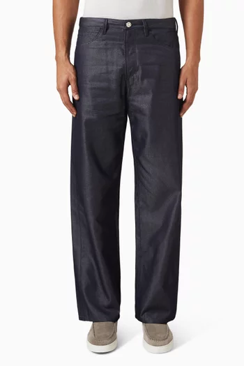 Wide-leg Pants in Denim