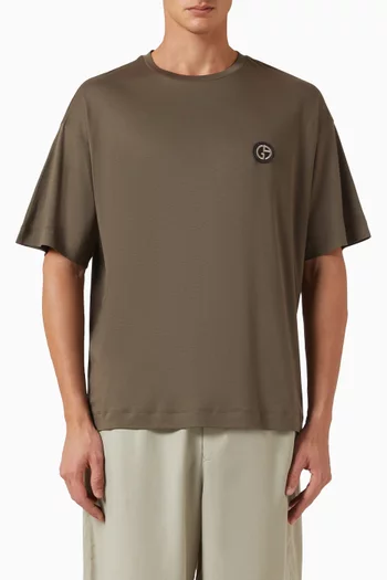 Logo T-shirt in Cotton