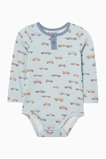 Alvin Car Organic Bodysuit