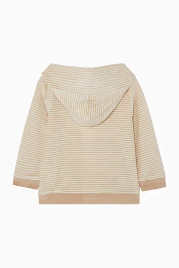 Hunter Stripe Organic Hoodie
