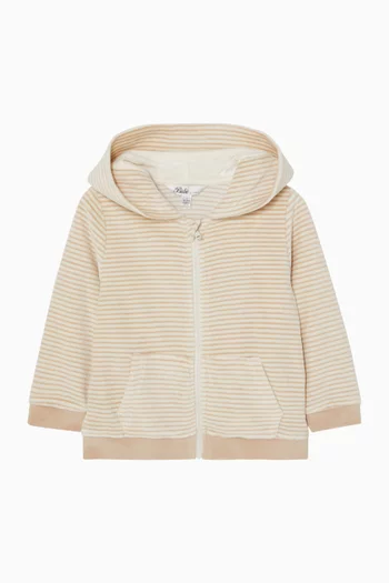Hunter Stripe Organic Hoodie