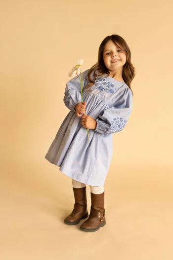 Winnie Embroidered Dress