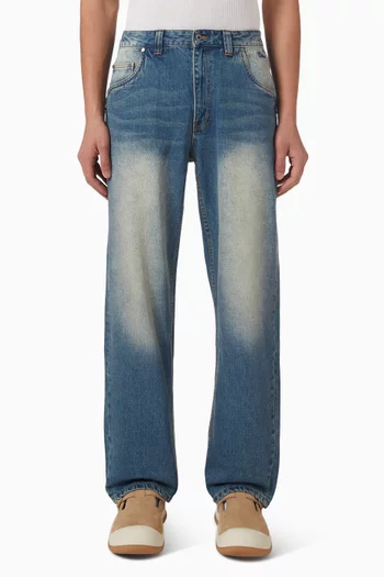 Relaxed Pants in Denim