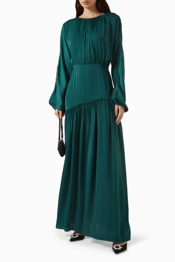 Nisa Dress in Zara Silk