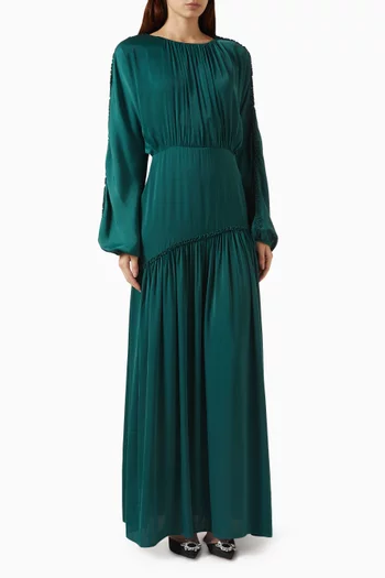 Nisa Dress in Zara Silk