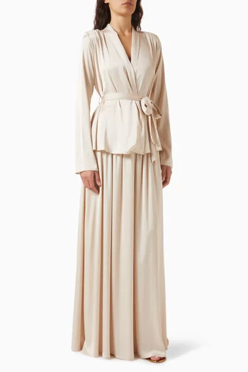 Rowe Belted Jacket & Skirt Set