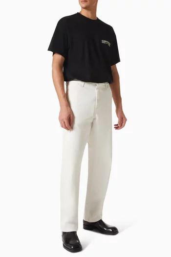 Single Knee Pants in Denim