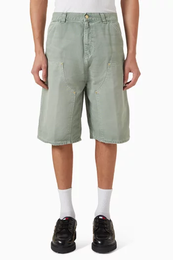 OG Double Knee Shorts in Denim