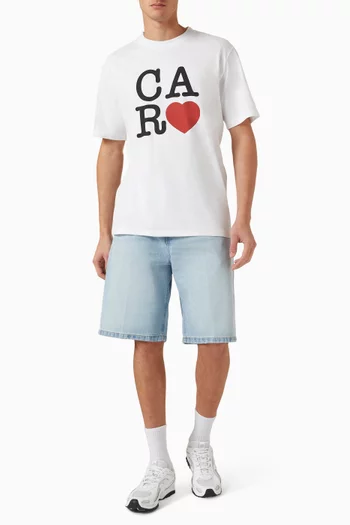 Landon Shorts in Denim