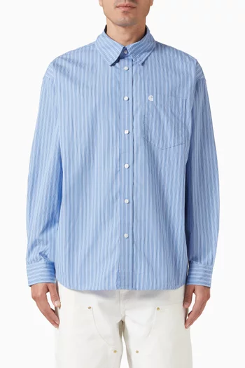 Keene Shirt in Cotton-poplin