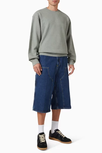 Caspian Sweatshirt in Loopback Cotton-jersey