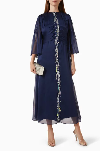 Embellished Kaftan-style Dress