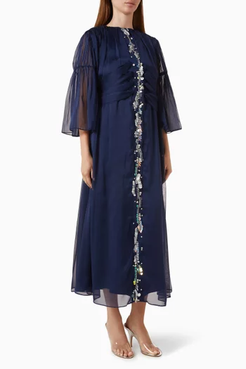 Embellished Kaftan-style Dress