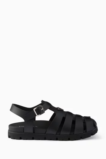 Fisherman Sandals in Rubber