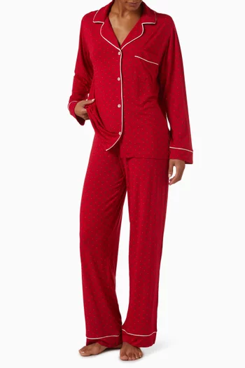 Gisele Printed Long Pyjama Set in TENCEL™ Modal