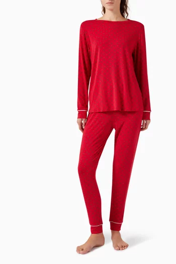 Gisele Printed Pyjama Set in TENCEL™ Modal