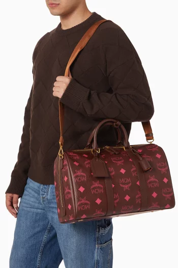 Small Ottomar Weekender Bag in Maxi Visetos Canvas