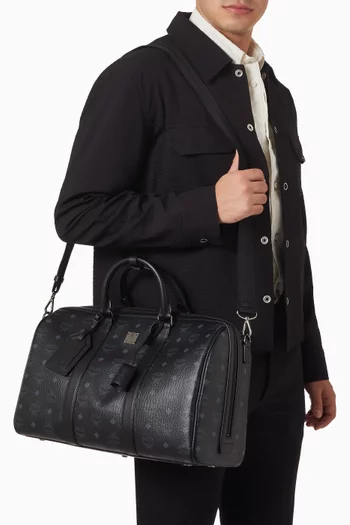 Small Ottomar Weekender Bag in Visetos
