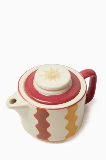 Caracoles Fresa Mt Teapot in Ceramic