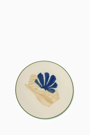 Caracoles VP- AC Dessert Plate in Ceramic