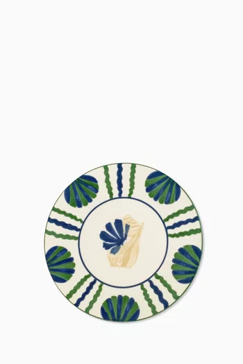 Caracoles VP- AC Dinner Plate in Ceramic