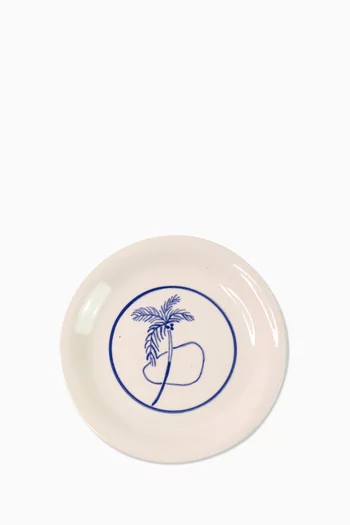 Trazos Sicilia Dessert Plate in Ceramic