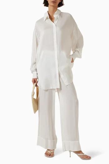 Cremona Sheer Pants in Rayon Blend