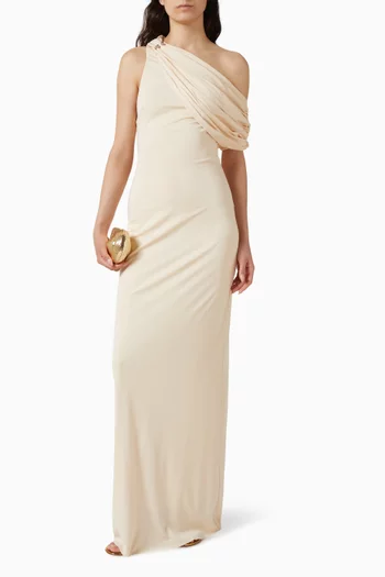 Camden Maxi Dress in Viscose Jersey