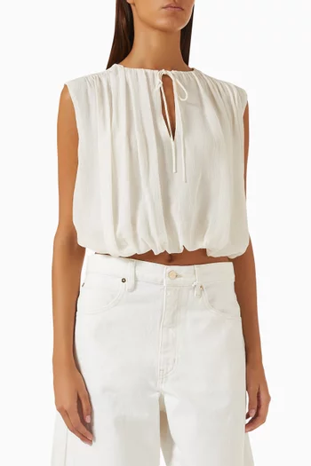 The Wave Top in Silk