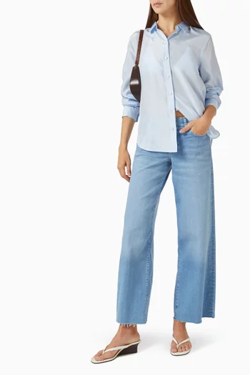 Low-rise Le Slim Palazzo Jeans
