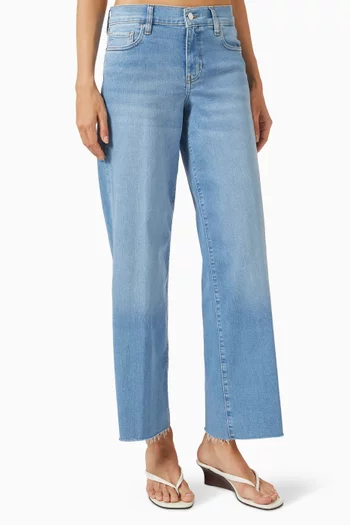 Low-rise Le Slim Palazzo Jeans