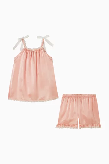 Laila Pyjama Set in Silk