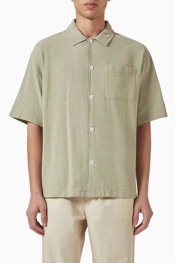 Open-weave Shirt in Cotton