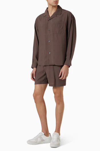 Pyjama Shirt in Modal-blend