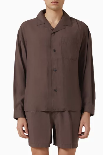 Pyjama Shirt in Modal-blend