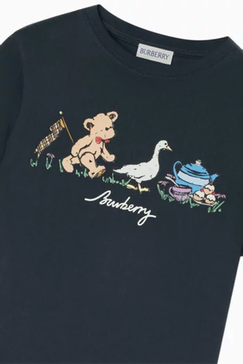 Cedar Graphic-print T-shirt in Cotton